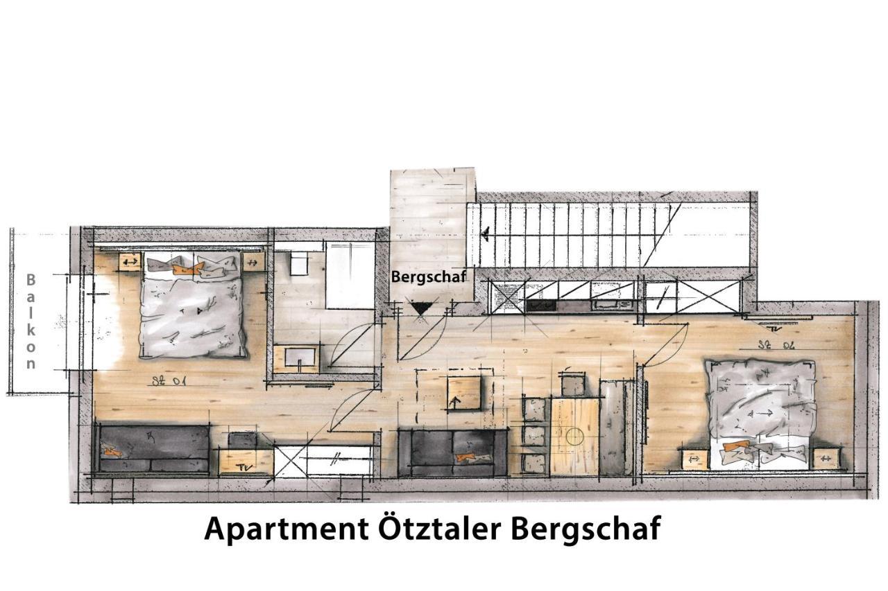 Ferienwohnung Bauernhaus Martinus Sölden Exterior foto