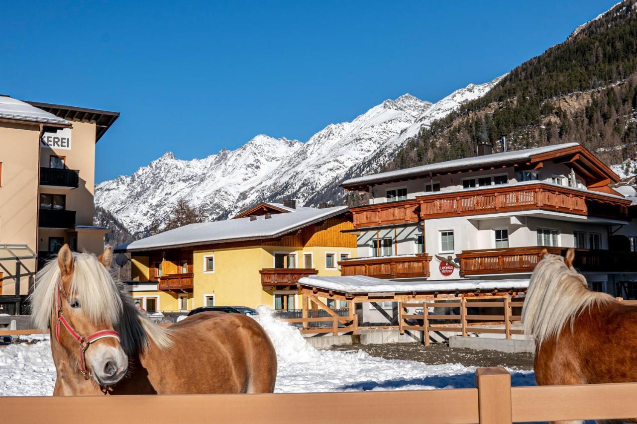 Ferienwohnung Bauernhaus Martinus Sölden Exterior foto