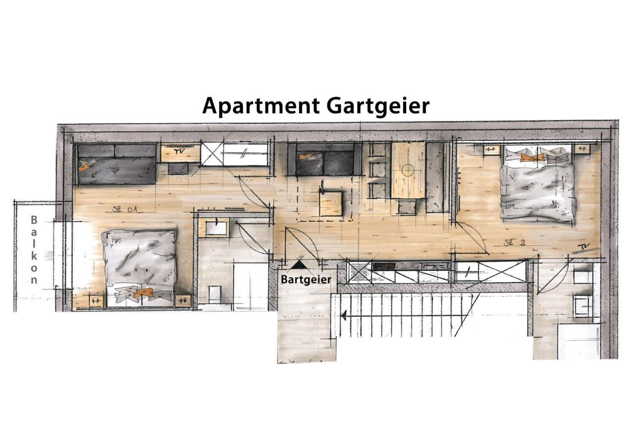 Ferienwohnung Bauernhaus Martinus Sölden Exterior foto